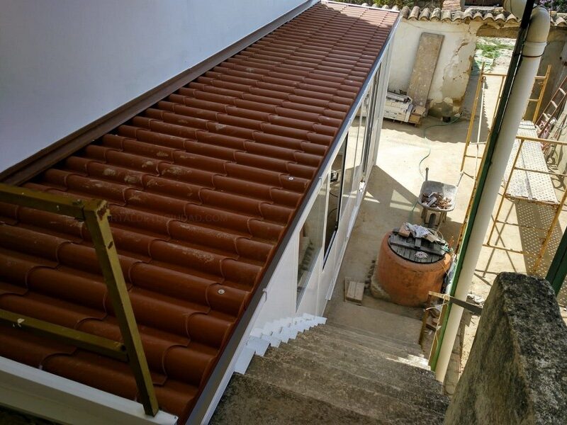 Cerramiento de aluminio para patio